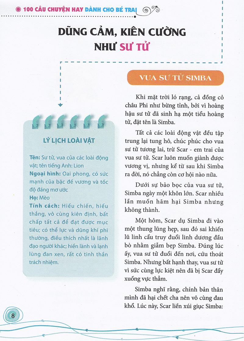 100 Câu Truyện Hay Dành Cho Bé Trai (Tái Bản)