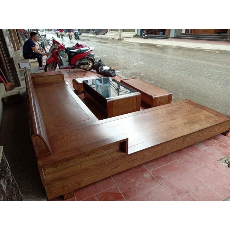 Bộ bàn ghế gỗ sồi mỹ giá thật