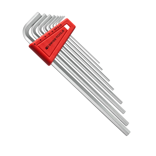 Bộ Lục Giác PB Swiss Tools 211.H-8 Gồm 8 Chiếc Size 1.5-8.0 mm Sản Xuất Tại Thụy Sỹ