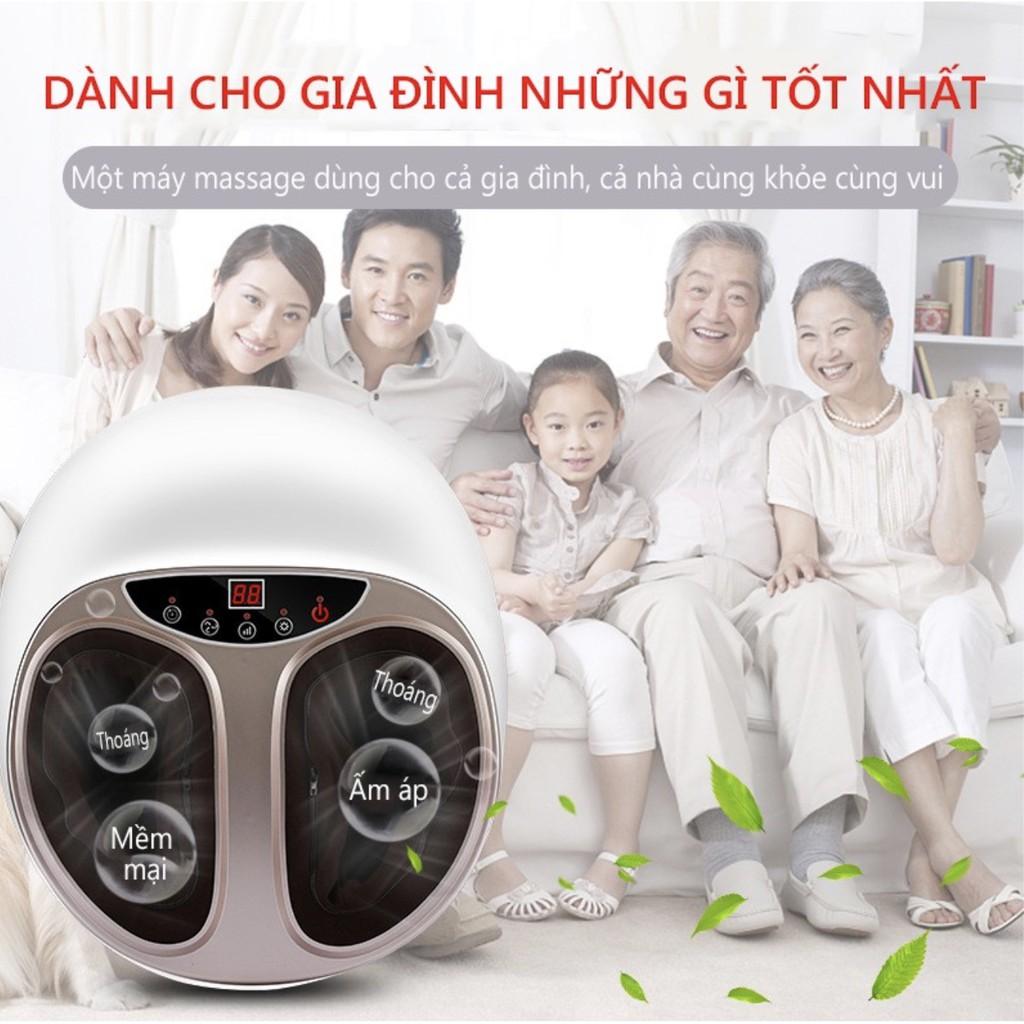 Máy massage bóp chân bằng nén khí 6D HealthyCare 360 cao cấp - AsiaMart