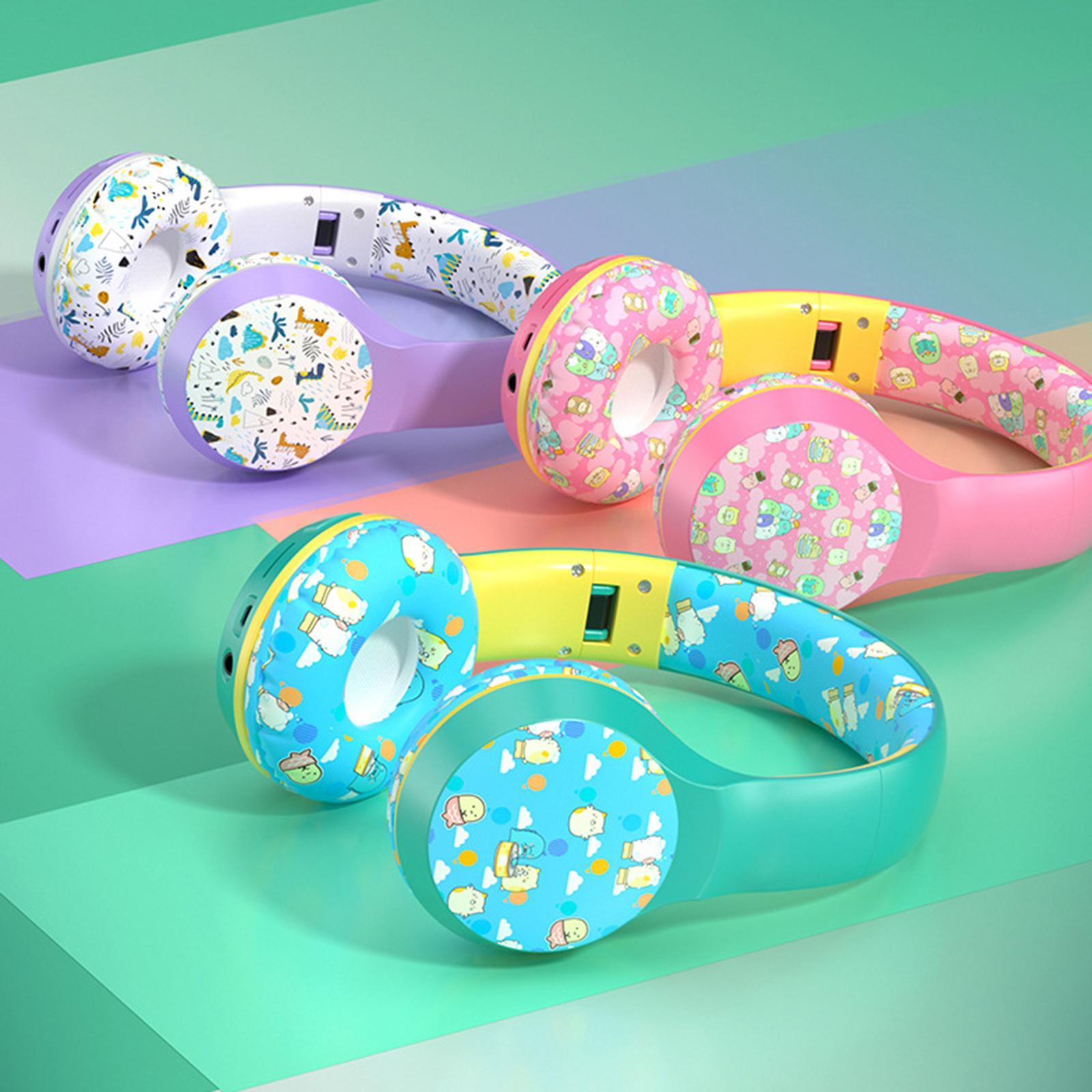 Over-Ear Headphones with Microphone 3.5mm Gaming HiFi Sound 3D Stereo