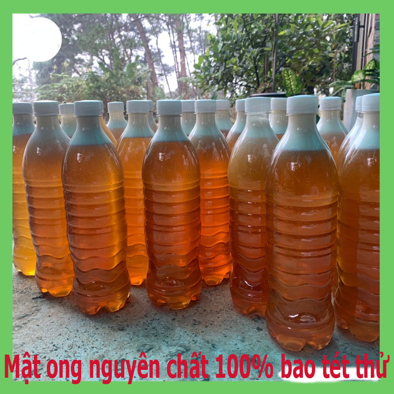 1 Lít mật Ong Rừng Nguyên Chất (BAO TÉT), Ong Thả Tự Nhiên Tại Rừng Và Cam Kết 100%