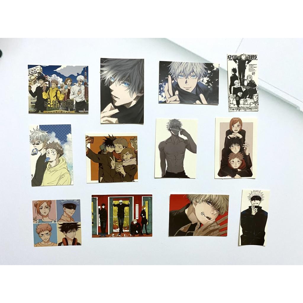 Bộ hình dán - sticker anime Chú thuật hồi chiến Jujutsu Kaisen dán trang trí laptop, máy tính bỏ túi,...