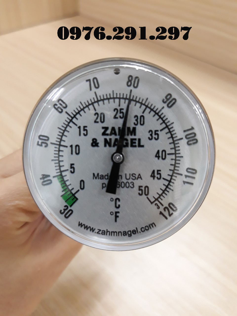 Nhiệt kế lưỡng kim 6003 Zahm Nagel USA