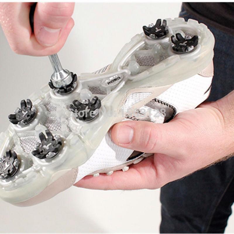 Công cụ loại bỏ bằng cờ lê tay cầm tay Cleat Spike Hobnail For Golf Shoes