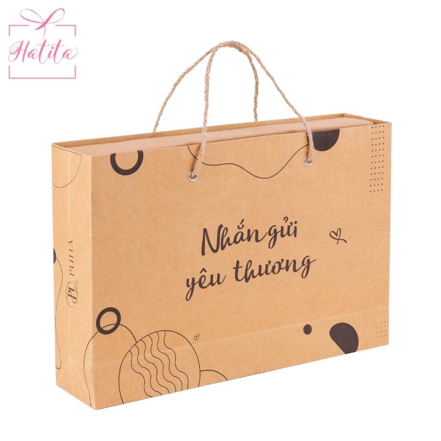 Túi chườm nóng bụng kinh HATITA 1000ml phiên bản LOVE YOU, món quà ý nghĩa tặng bạn gái ngày dâu