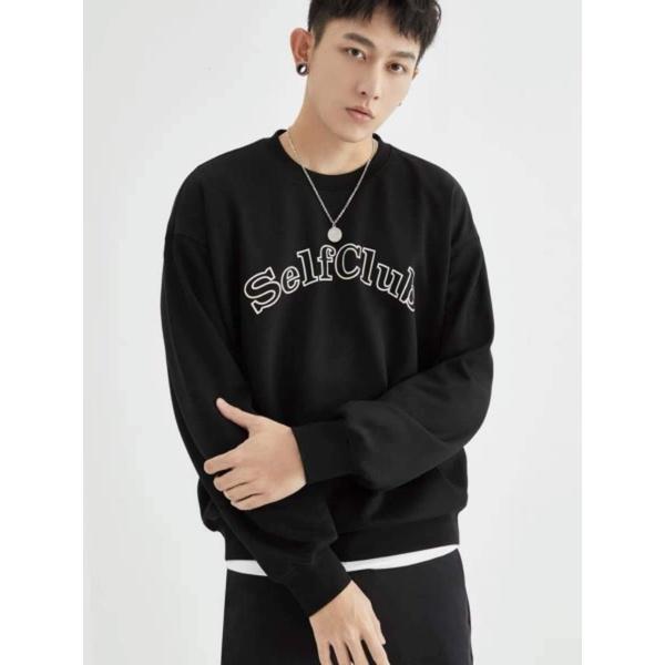 Áo nỉ nam sweater thu đông, áo nam dài tay phong cách