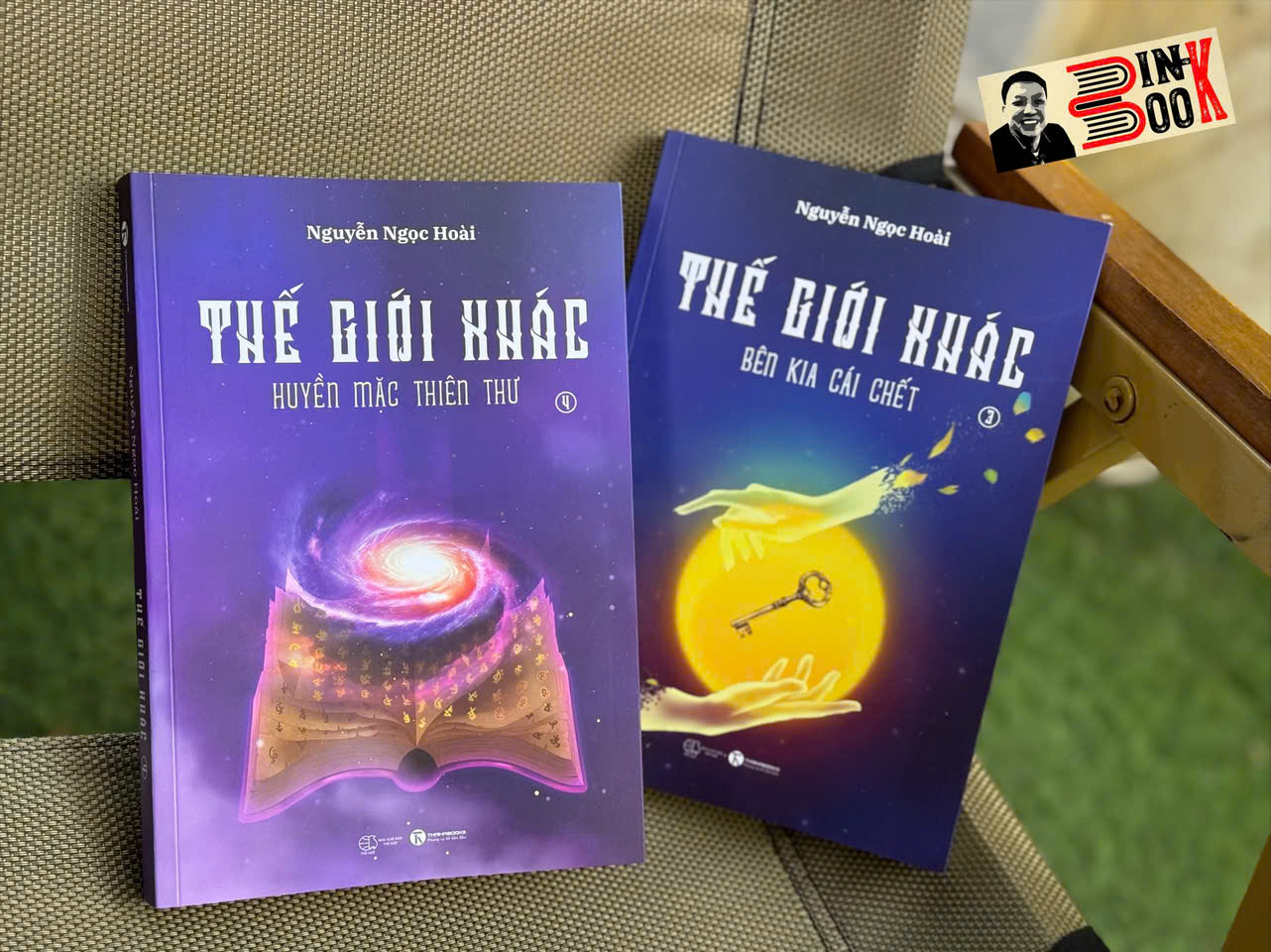 (Combo 2 tập) THẾ GIỚI KHÁC 3: Bên kia cái chết, THẾ GIỚI KHÁC 4: Huyền Mặc Thiên Thư - Nguyễn Ngọc Hoài – Thái Hà Books