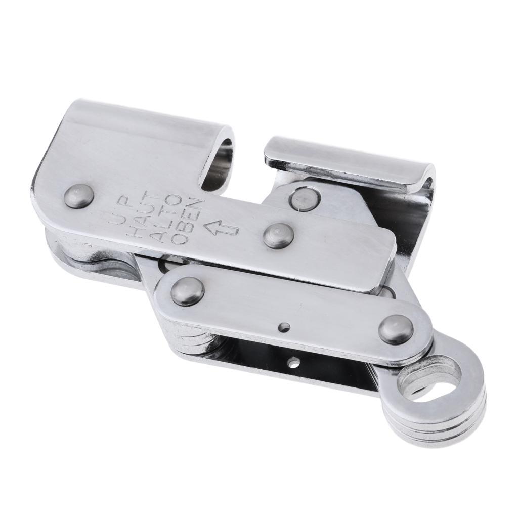 15KN Tree Arborist Rock Climbing 12mm Wire Rope Grab Equipment Gear