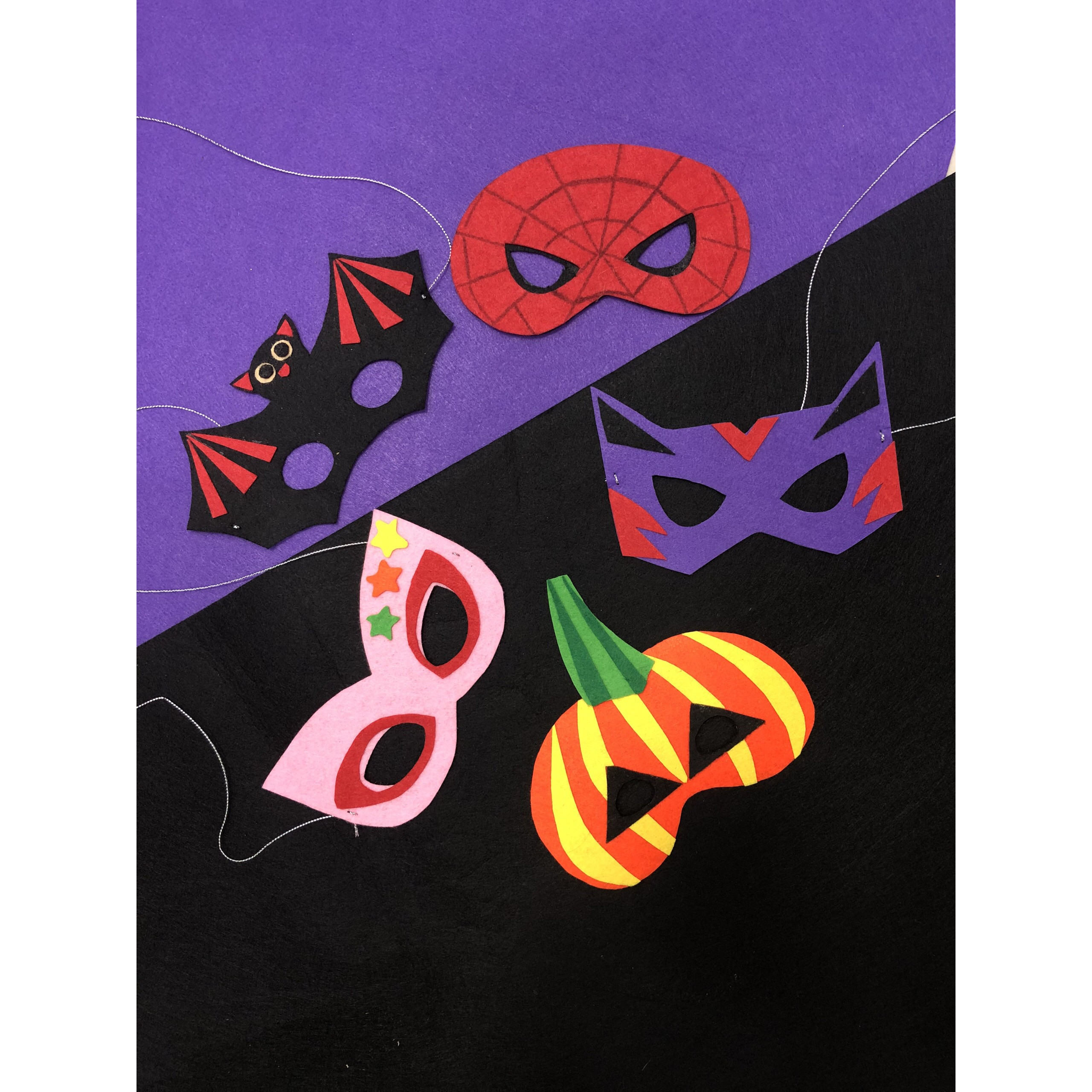 COMBO 3 MẶT NẠ HALLOWEEN CHO BÉ
