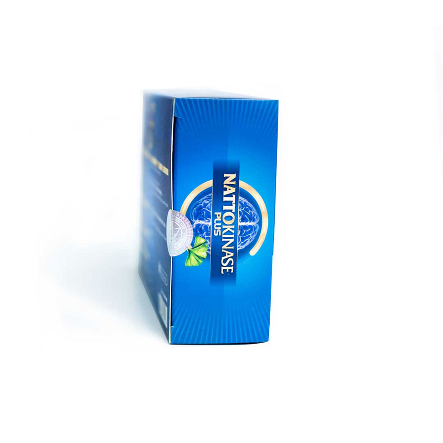 Thực phẩm bảo vệ sức khỏe NATTOKINASE PLUS Viện Dược Liệu - Hoạt huyết dưỡng não - Hỗ trợ phòng ngừa tai biến, đột quỵ