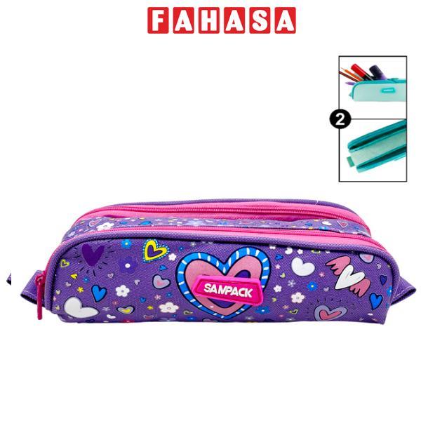 Bóp Viết Vải Hai Ngăn Hoạt Hình - MP SA021 - Mẫu 5