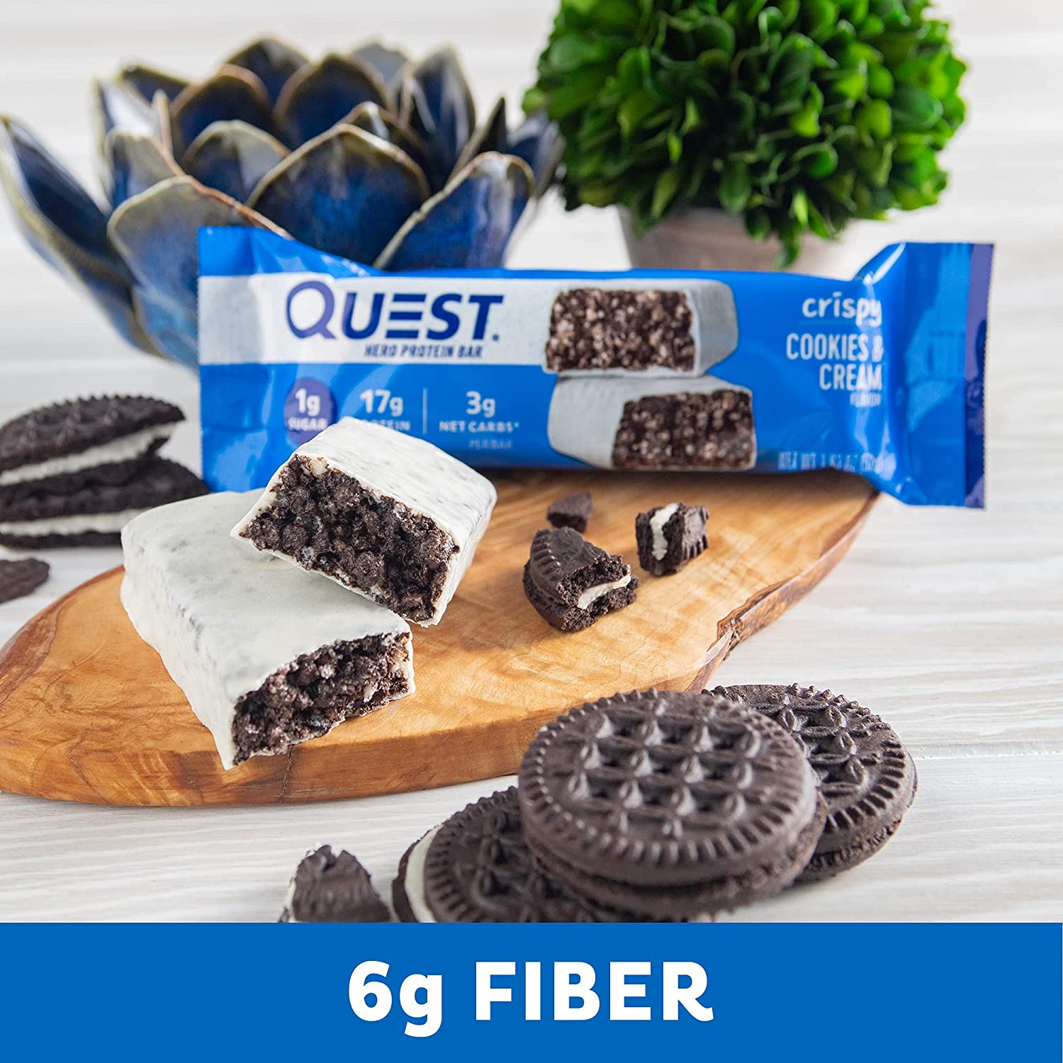 Protein Bar bán chạy nhất thế giới Quest Hero Bar không đường : Made in USA