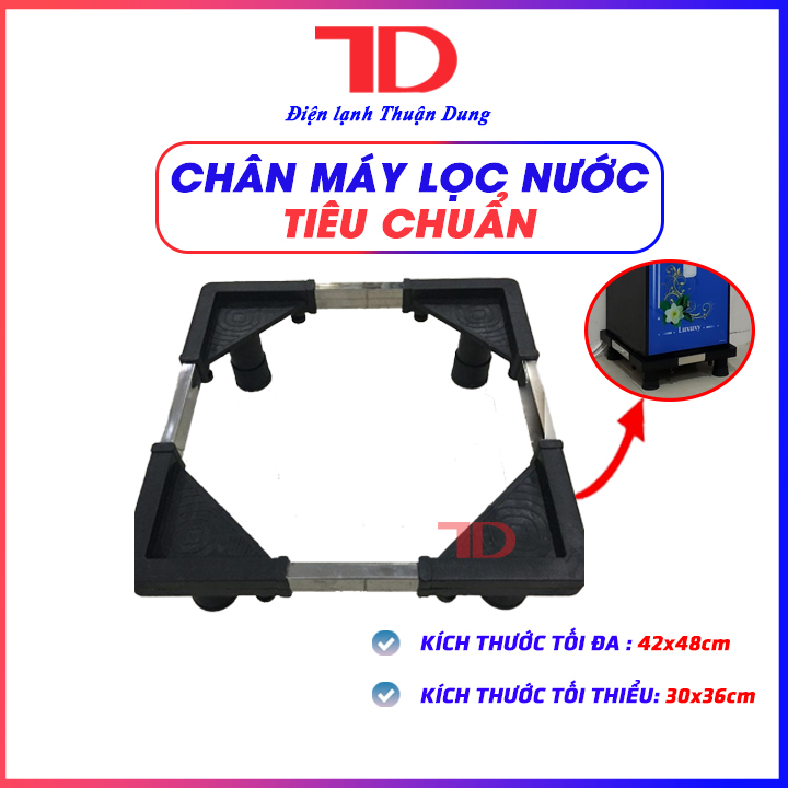 Chân Máy Lọc Nước bọc inox đa năng loại tiêu chuẩn , cao cấp - Điện Lạnh Thuận Dung