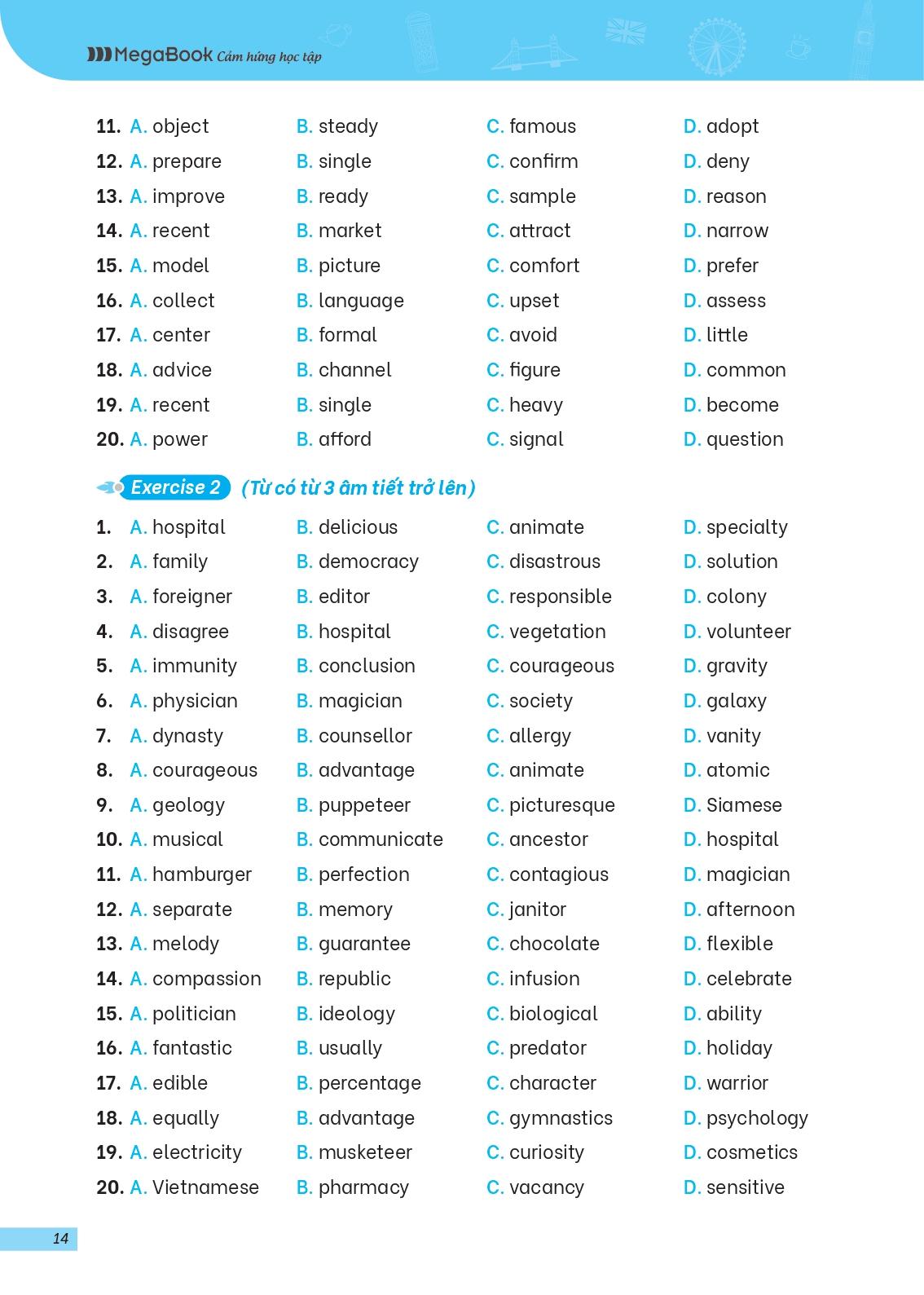 Giải Thích Và Ôn Luyện Chuyên Đề Tiếng Anh Thi Vào Lớp 6 Trường THCS Chất Lượng Cao