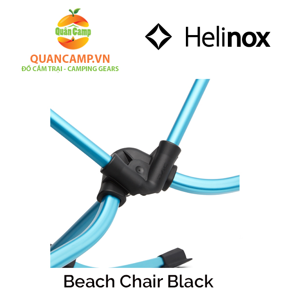 Ghế dã ngoại xếp gọn Helinox Beach Chair Black