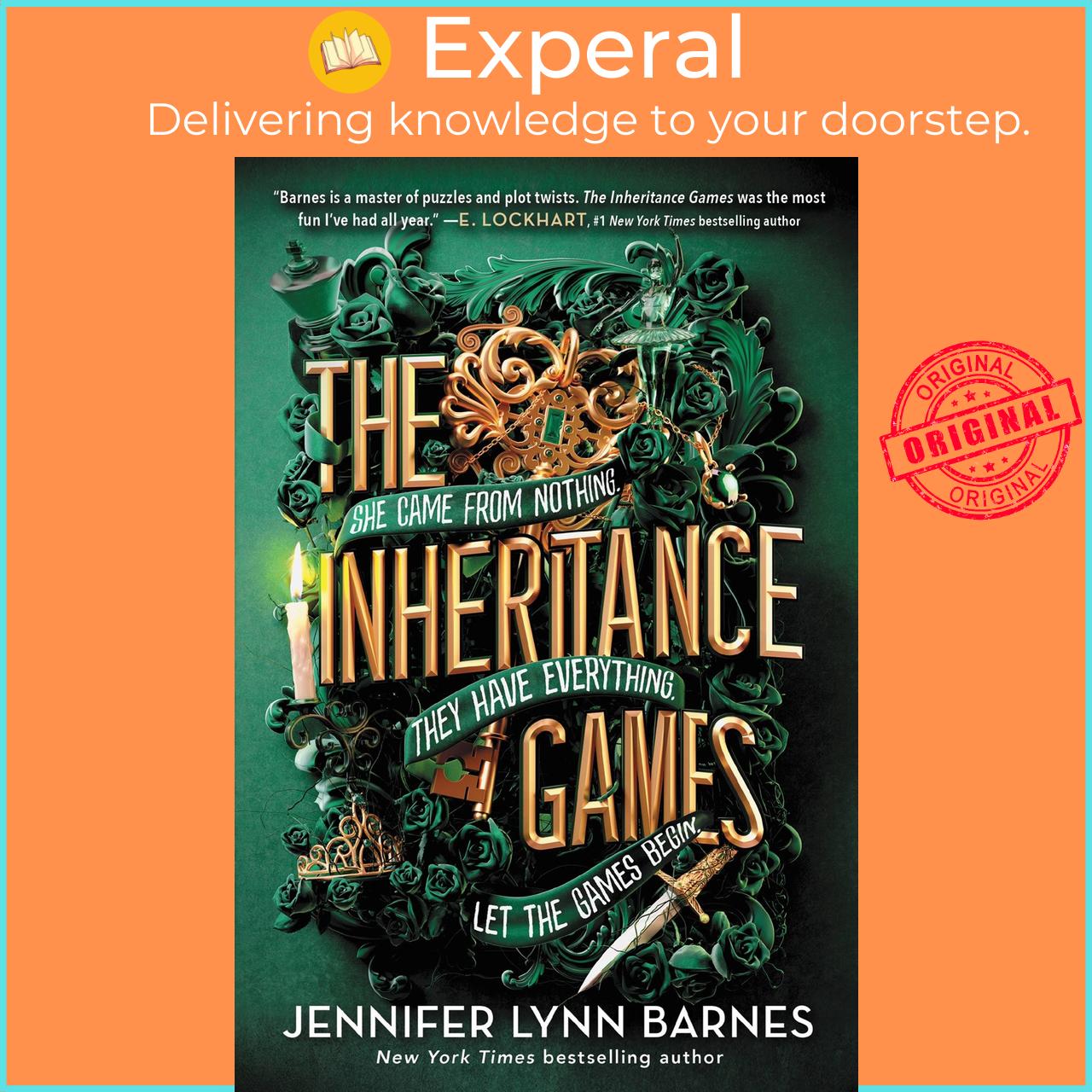 Sách - The Inheritance Games by Jennifer Lynn Barnes (US edition, paperback)