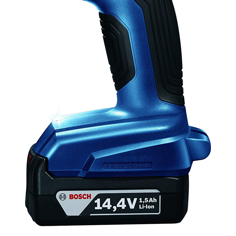 Máy Khoan Vặn Vít Dùng Pin Động Lực Bosch GSB 140-LI + Phụ Kiện