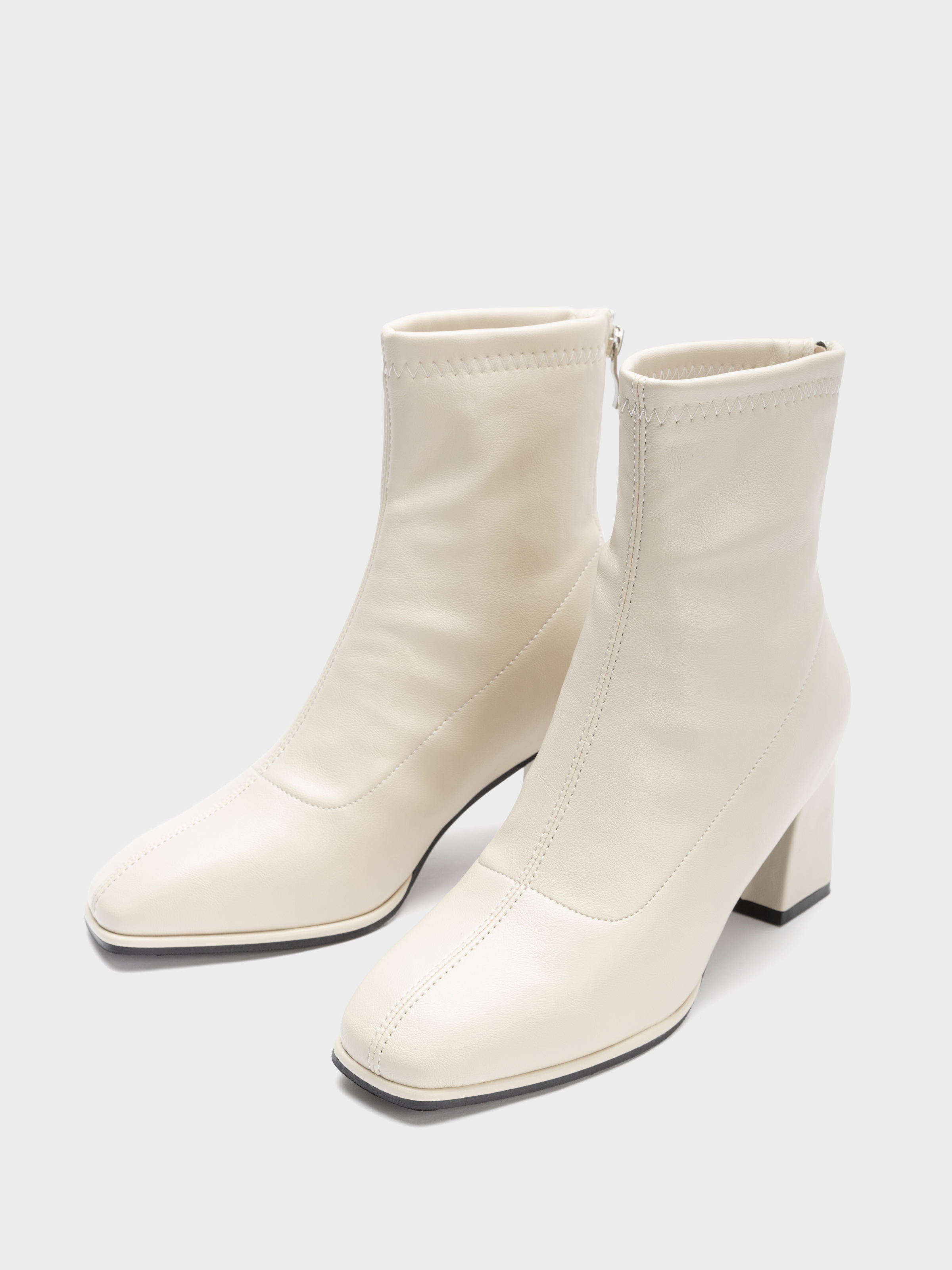 Giày Bốt Nữ Boot Da Mịn Cổ Cao 5Phân HAPAS - BOT546