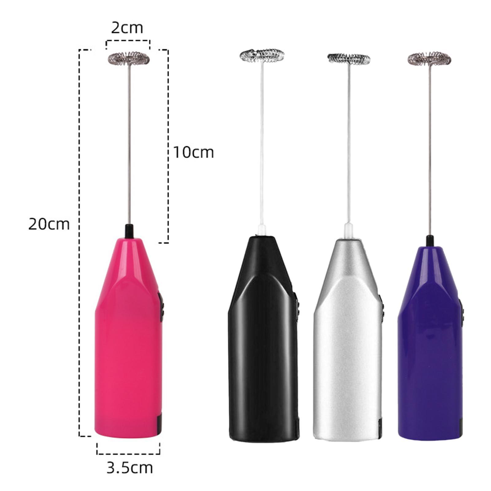 Milk Frother Drink Mixer Whisk Stainless Steel Spring Head Whisks