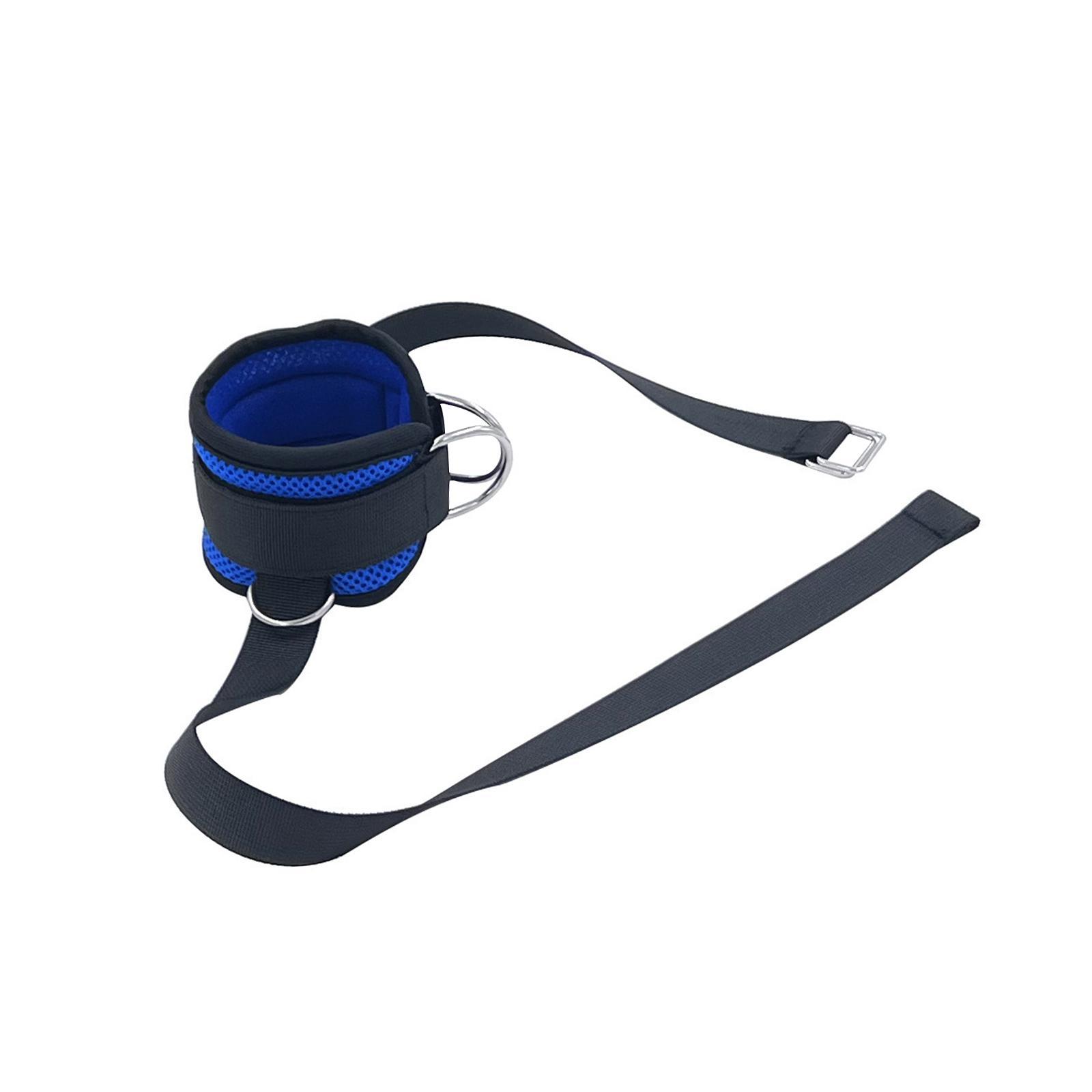 Ankle Strap, Dumbbell Foot Strap Devices, Adjustable Training Workout, Comfort Padded, Gym Ankle Strap, Ankle Weight Strap for Exerciser, Home Gym