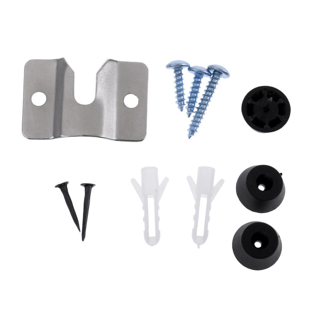 2 Set Hardware Kit Screws Wall Mount Bracket for Hanging