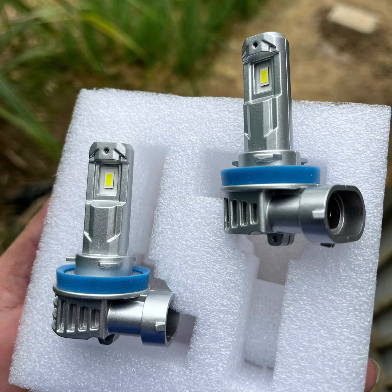 Đèn Pha Gầm LED M6X H11/H8/H16JP – Bộ 2 Bóng Cho Ô Tô, Sáng Mạnh, Hàng Xịn