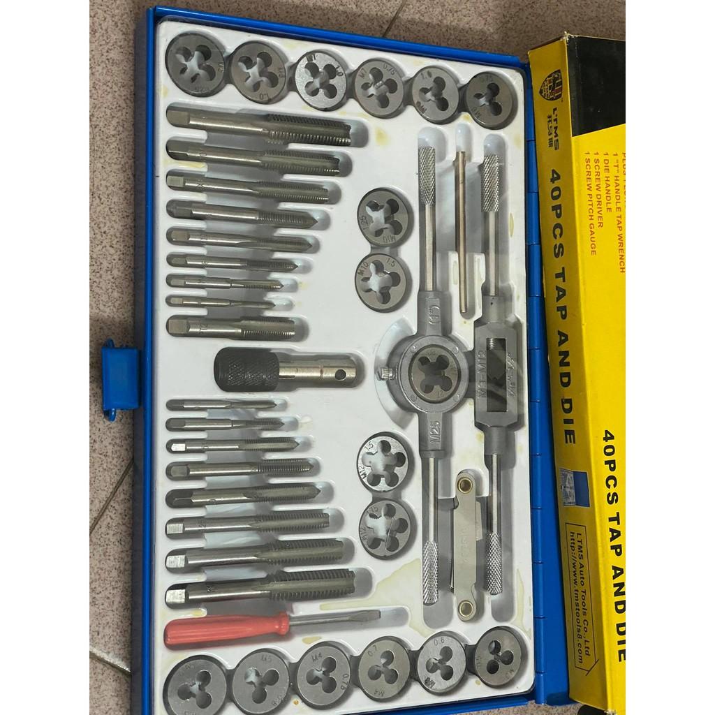 Bộ Taro Tạo Ren Thép Hợp Kim Hộp Sắt 30x30cm