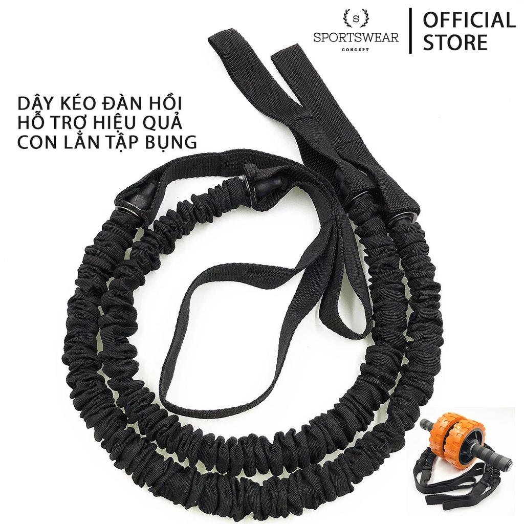 Dây kéo hỗ trợ cho con lăn tập cơ bụng Sportswear Concept kéo căng đàn hồi an toàn tập luyện hiệu quả