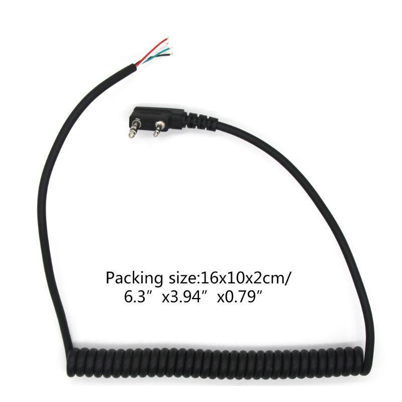 Dây Cáp Loa Kèm Mic 70cm Chuyên Dụng Cho TK-240 Linton / UV5R
