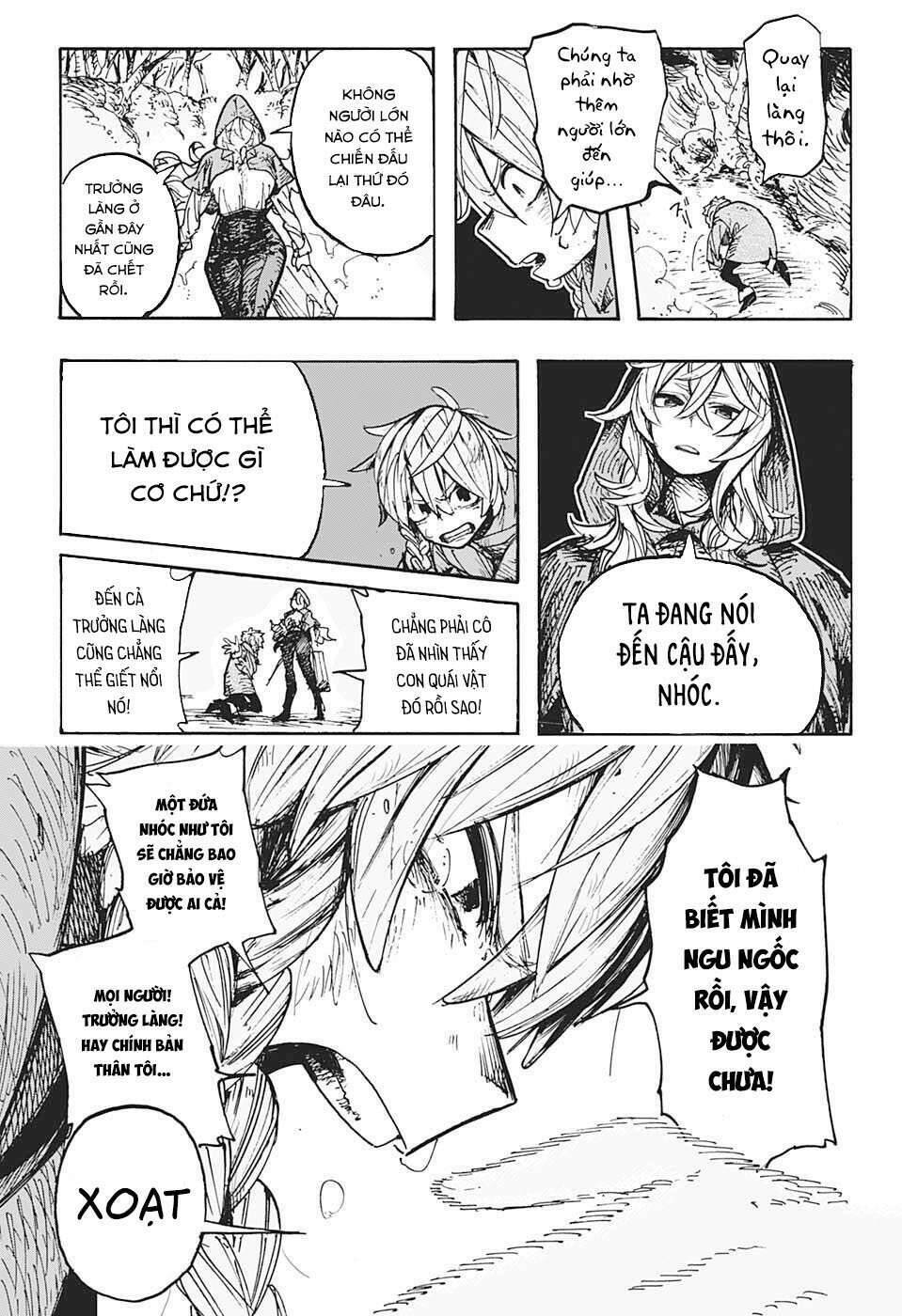 hội thợ săn: khăn đỏ chapter 1 34