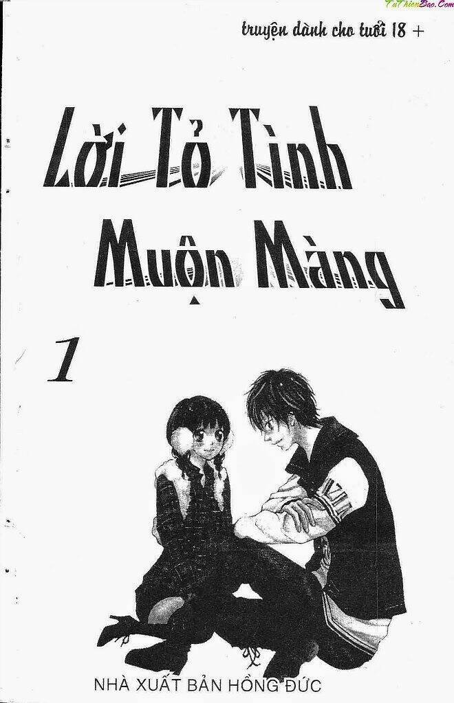 lời tỏ tình muộn màng chapter 1 2