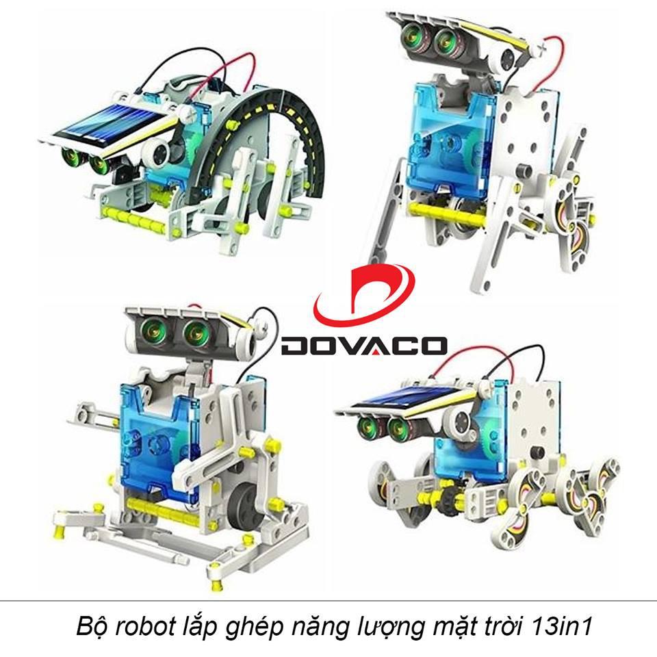 Bộ Robot lắp ghép năng lượng mặt trời 13 in 1