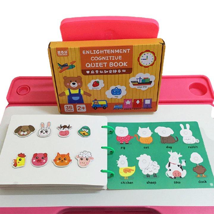 Học Liệu Bóc Dán Montessori 17 Chủ Đề Đồ Chơi Giáo Dục Dùng Lại Được Nhiều Lần Cho Bé Tăng Khả Năng Sáng Tạo