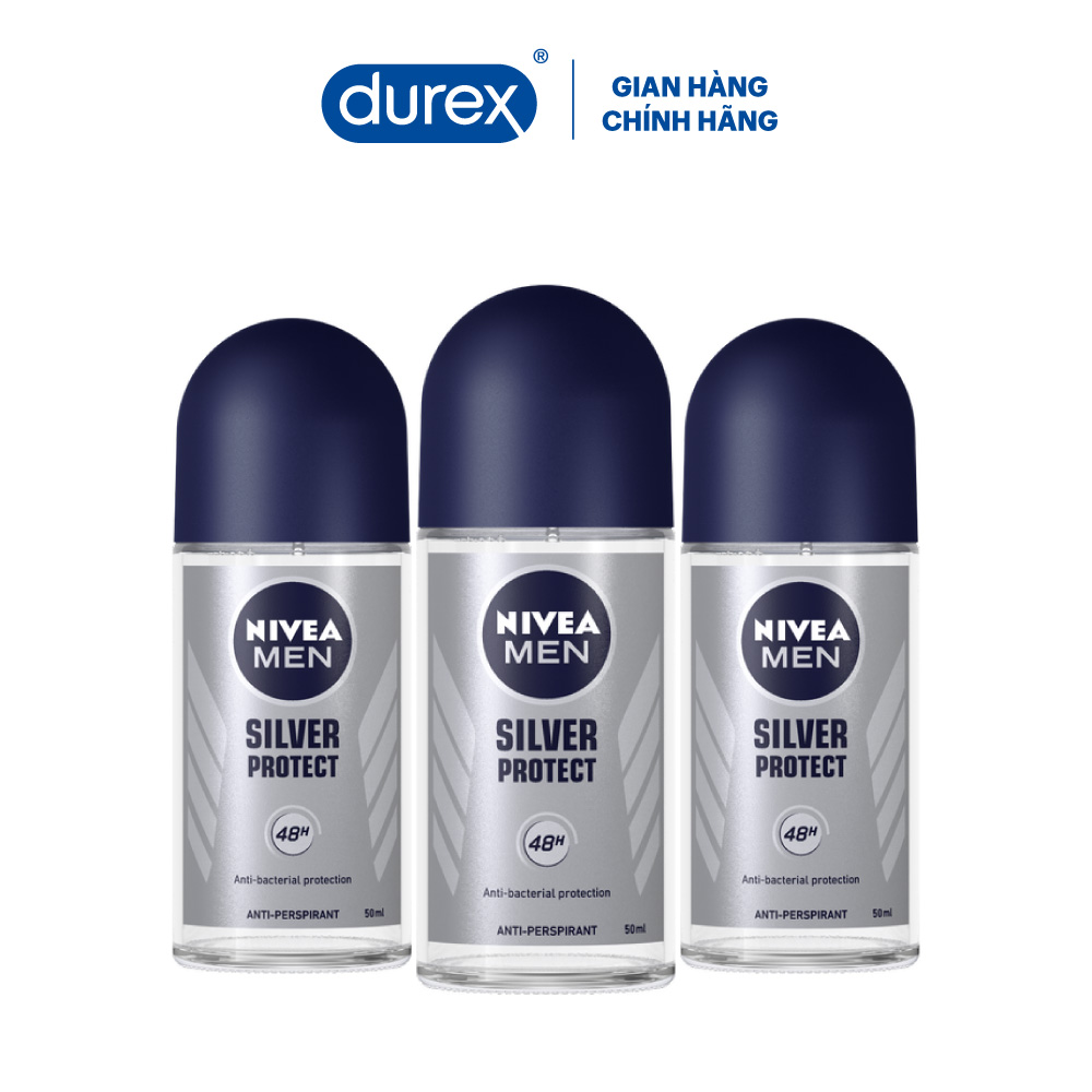 [GIFT] Lăn ngăn mùi Nivea Men phân tử bạc ngăn khuẩn gây mùi vượt trội 25ml