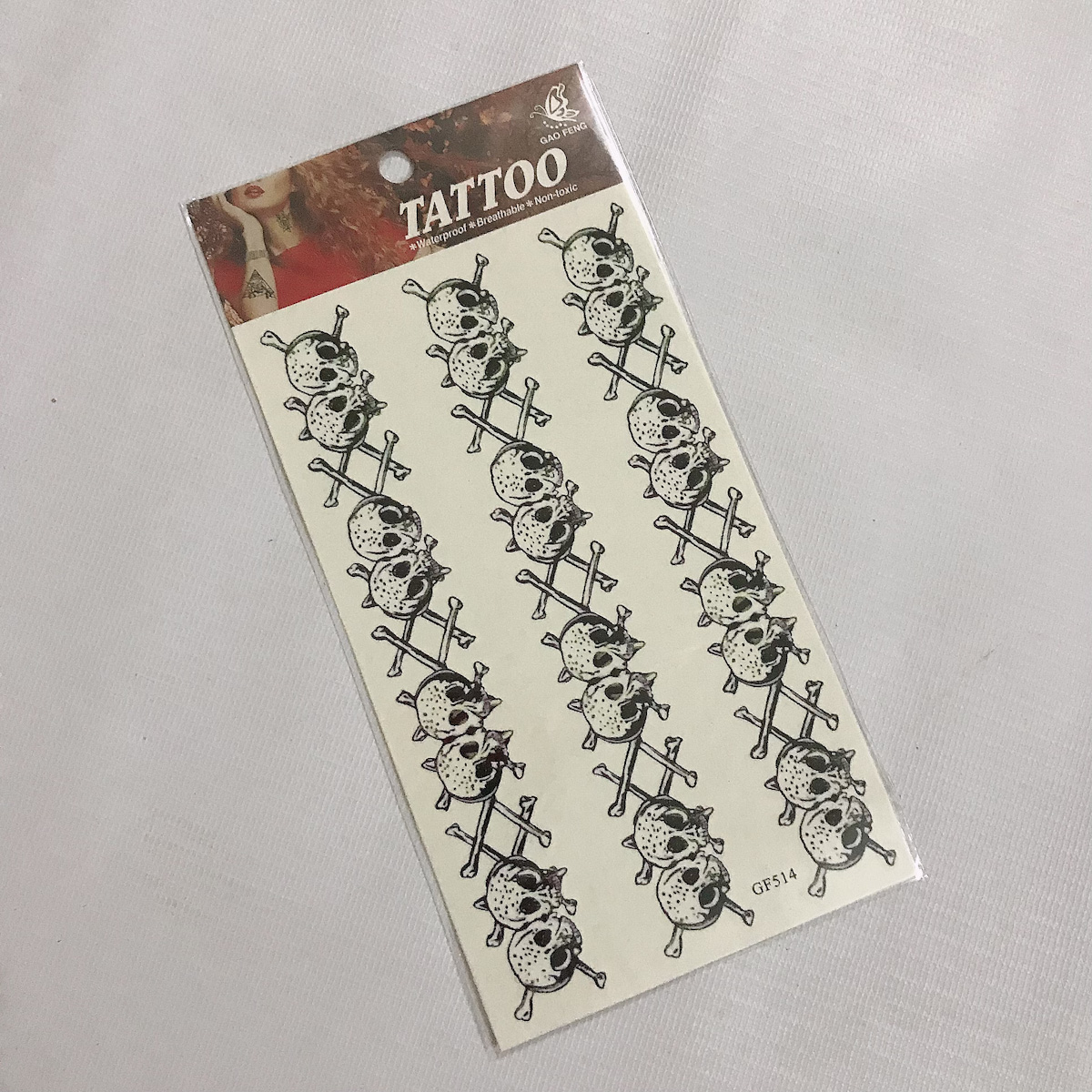 Combo 5 tấm hình xăm dán vòng tay 10x20cm- tặng ngay đồng size khi mua từ 2 combo trở lên