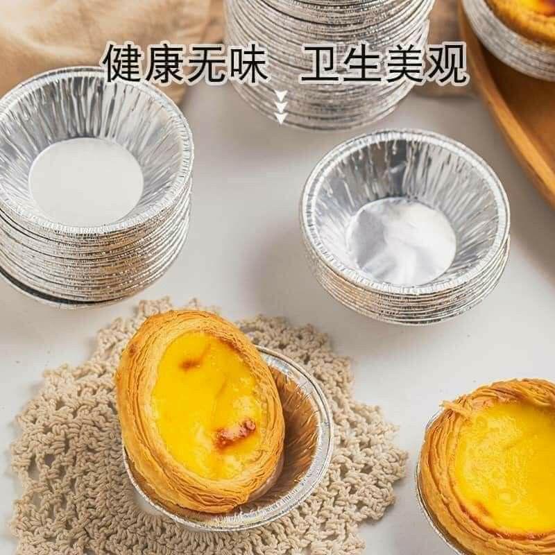 Set 20 Cốc Giấy Nhôm Làm Bánh Tart (dùng 1 lần)