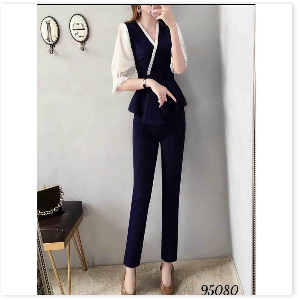 SET BỘ ĐỒ NỮ CỐNG SỞ CỰC XINH , TÔN DÁNG CHO CÁC CHỊ EM KHANH AN FASHION