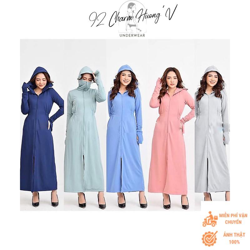 ÁO CHỐNG NẮNG NỮ Toàn Thân Dáng Dài XUẤT XỊN - Chống Nắng Tuyệt Đối