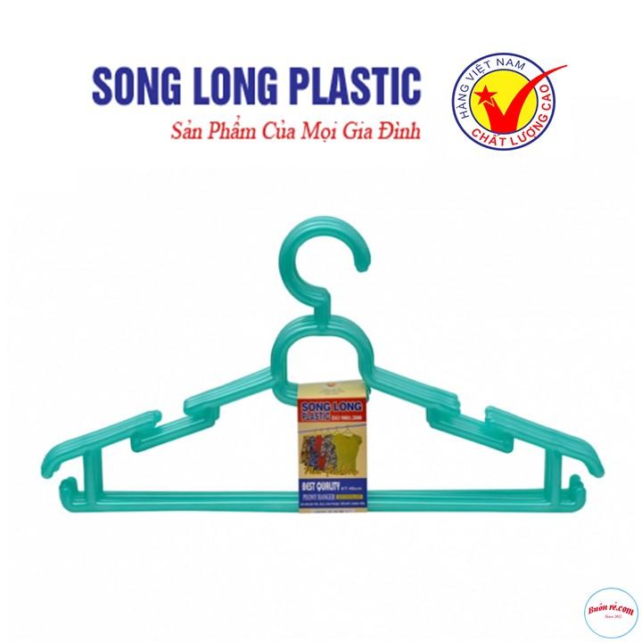 Combo 10 móc nhựa Song Long cỡ trung dày dặn br00476