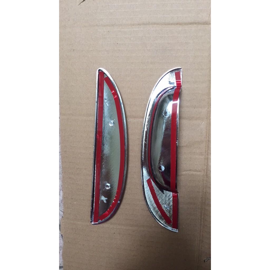 Ốp tay mở cửa ngoài mạ Crom Daewoo Matiz & Chery QQ3