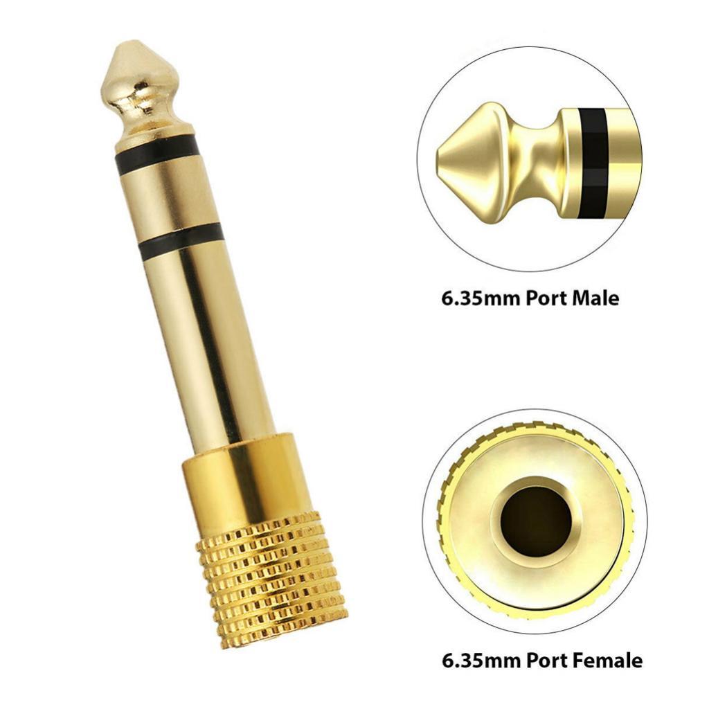 3.5mm Stereo Jack To 6.35mm Headphone