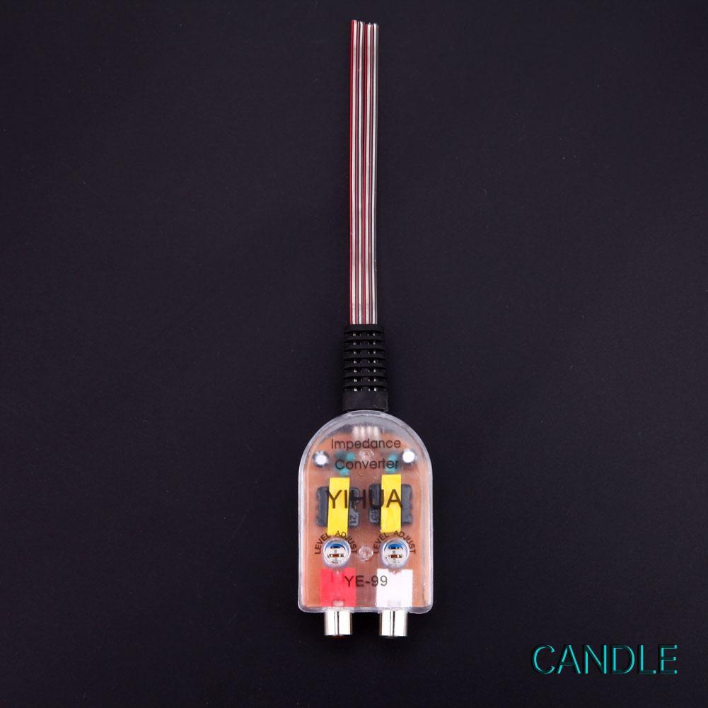 Thiết Bị Chuyển Đổi Âm Thanh 12v Rca Chuyên Dụng Cho Xe Hơi