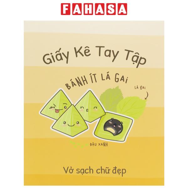 Giấy Kê Tay Tập Bánh Việt - The Sun - Bánh Ít Lá Gai - Màu Cam