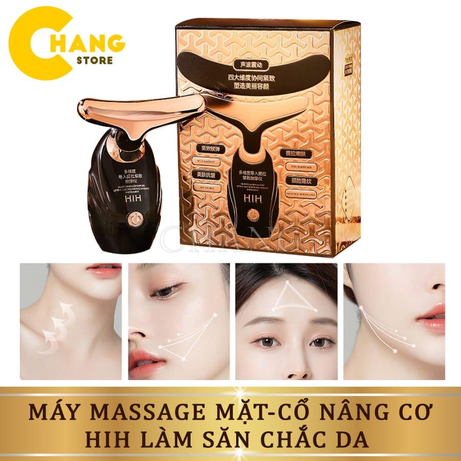 Máy Massage Nâng Cơ Mặt, Máy Đẩy Tinh Chất Cho Cổ Và Mặt Làm Thon Gọn Mặt, Xóa Mờ Nếp Nhăn, Trẻ Hóa Làn Da Hiệu Quả