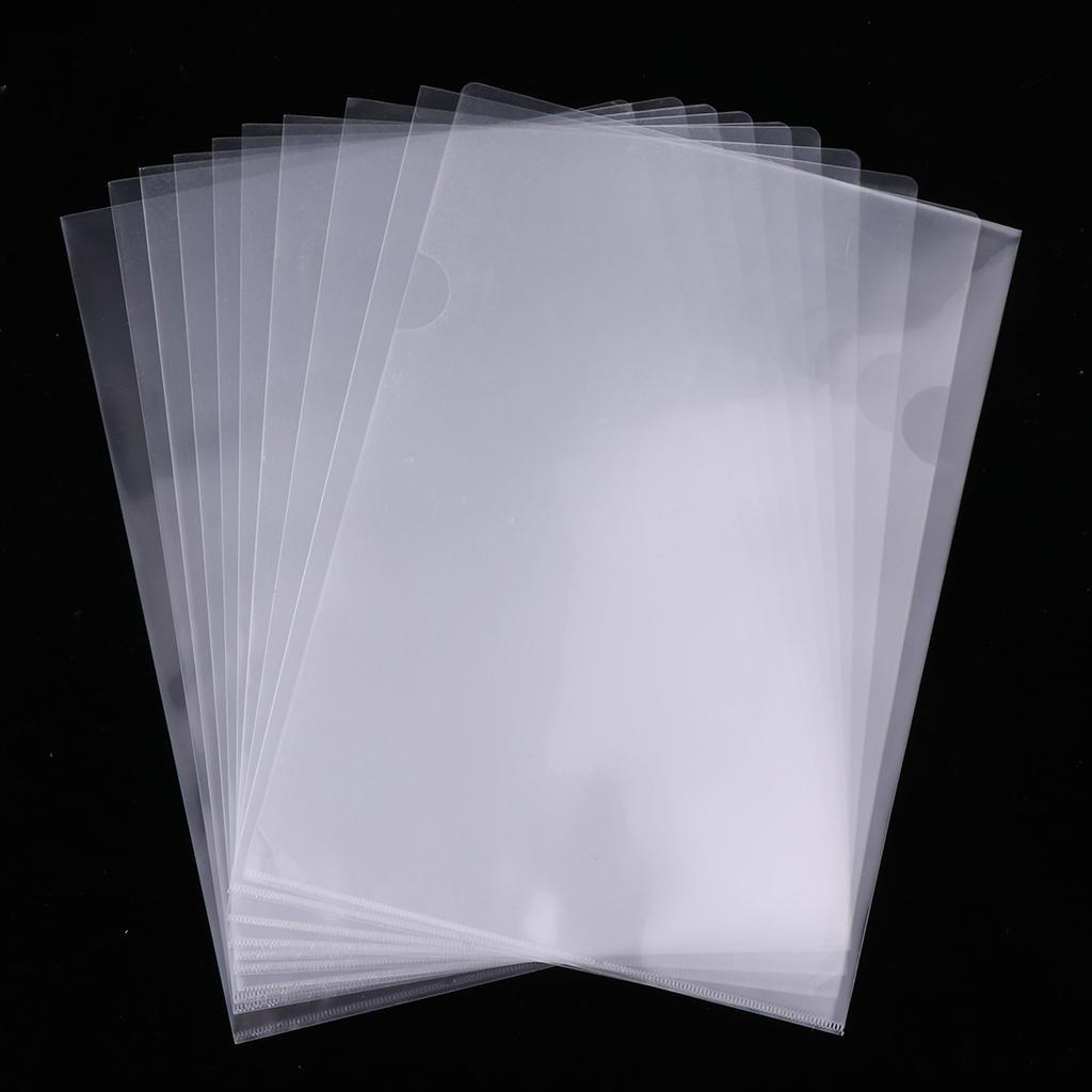 10   Document Storage Clear Sleeves Holder  Organizer