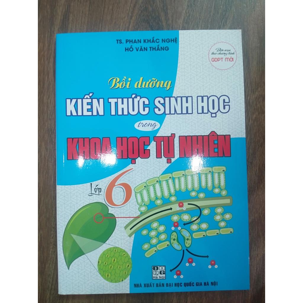 Sách - Bồi dưỡng kiến thức sinh học trong khoa học tự nhiên lớp 6