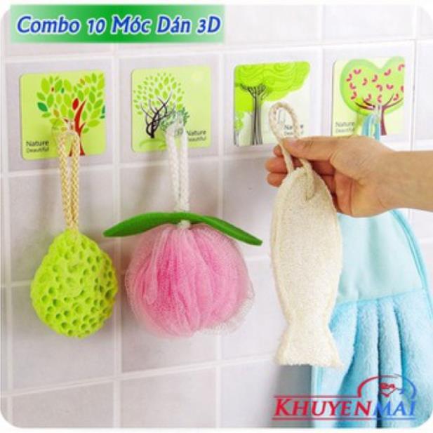 10 móc dán cường lực siêu dính