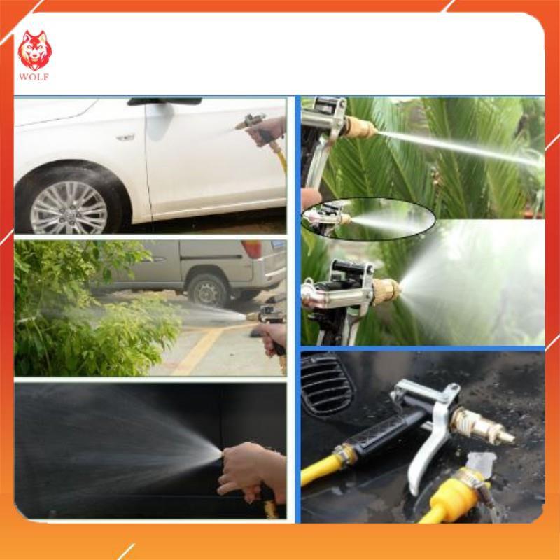 Vòi xịt tăng áp tưới cây, rửa xe, dọn dẹp nhà cửa đầy đủ công năng cho gia đình bạn 206236