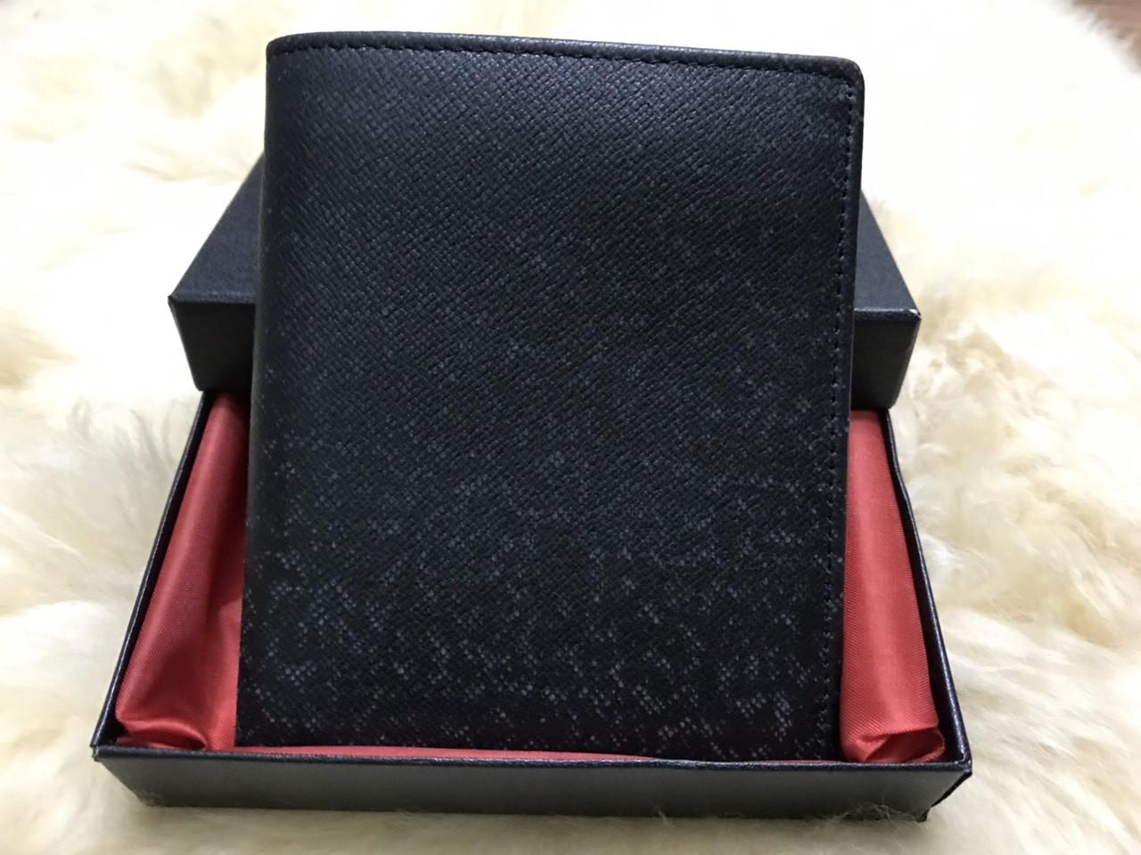 VÍ ĐỨNG DA BÒ THẬT 100% CAO CẤP